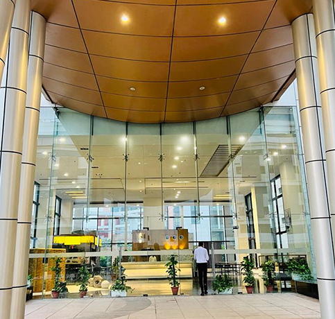 Reception Area of IHDP Business Park Noida
