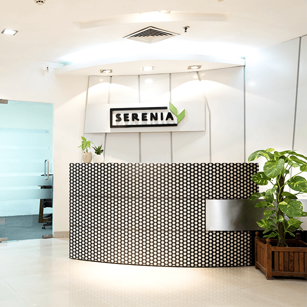 Serenia Coworking Space Reception